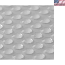 Self-Adhesive Clear Rubber Feet Tiny Bumpons 0.25" in Diameter x 0.079" Heigh...
