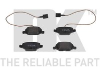 Bremsbelagsatz Scheibenbremse Nk 222393 FüR 500 Fiat Abarth 595 500C 595C 695