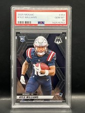 2025 Panini Mosaic - Rookies Kyle Williams #353 (RC) PSA 10 GEM MINT
