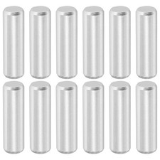 12 Pcs 6x20 mm 316 Stainless Steel Dowel Pin, Cylindrical Shelf Support Peg Pin