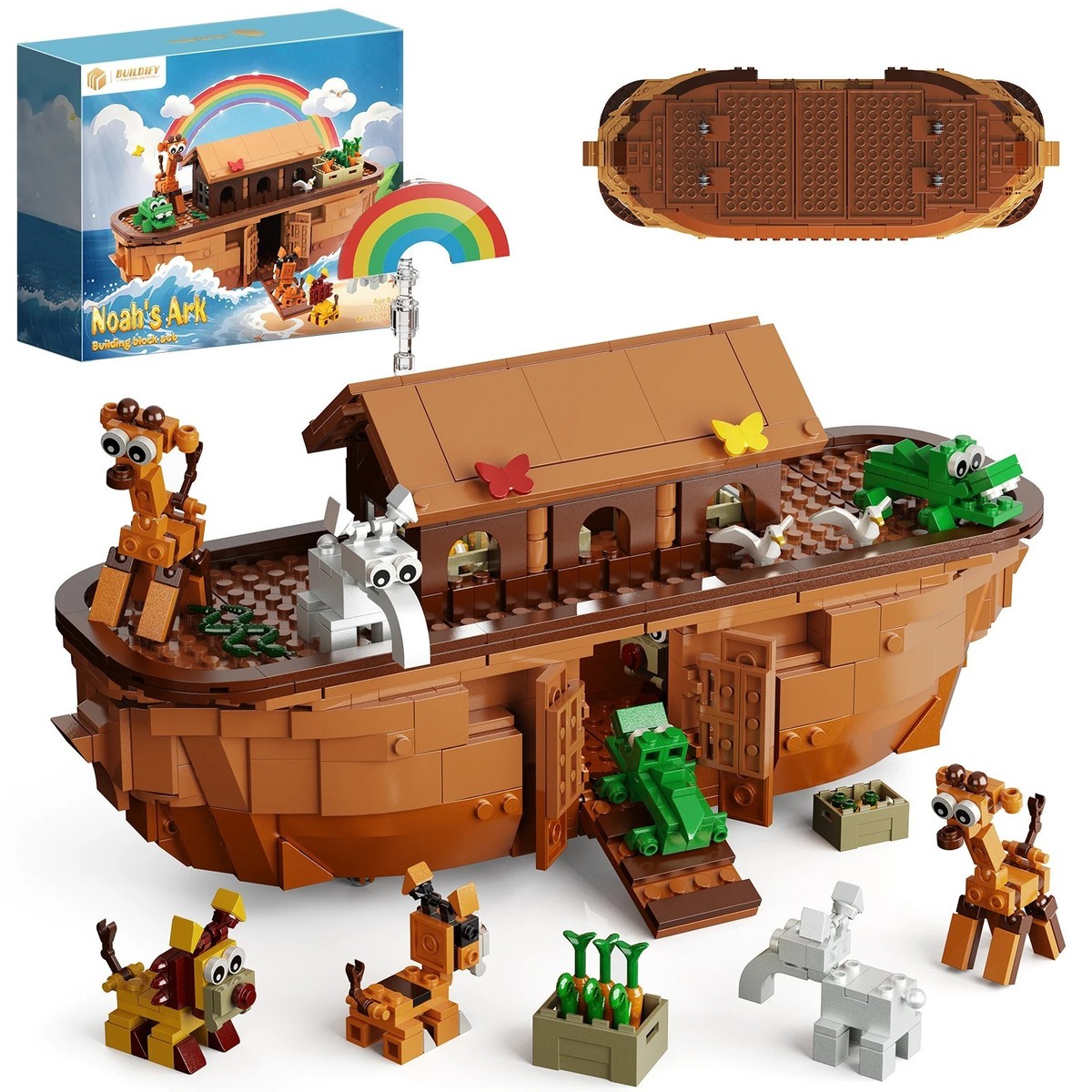 845pcs Noah's Ark – Stunning Christian Home Decor & Toy Set! | eBay