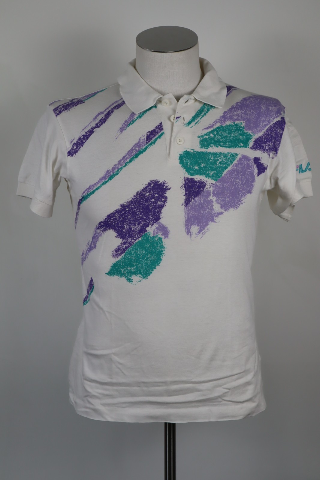 FILA MAGLIA RAGAZZO TG VII 13 14 BOY T SHIRT CASUAL VINTAGE COTONE TENNIS SPORT