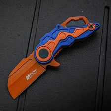 Cuchillo asistido por resorte MTech EE. UU. - mango de aleación ABS, clip y abrebotellas - cuchilla