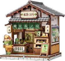 DIY Miniature House Kit, 128 Pcs 3D Wooden Puzzle Tiny House