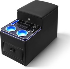 Center Console Organizer Between Seat Lock For Truck Rv Van Fast Phone Charging Center Console Organizer Between Seat Lock For Truck Rv Van Fast Phone Charging