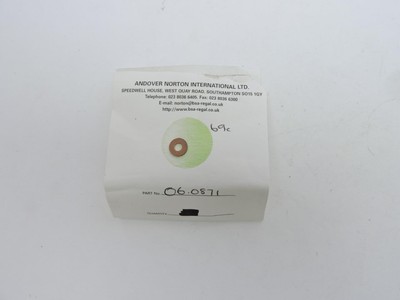 06-0871 New Norton Small Copper Washer K39d