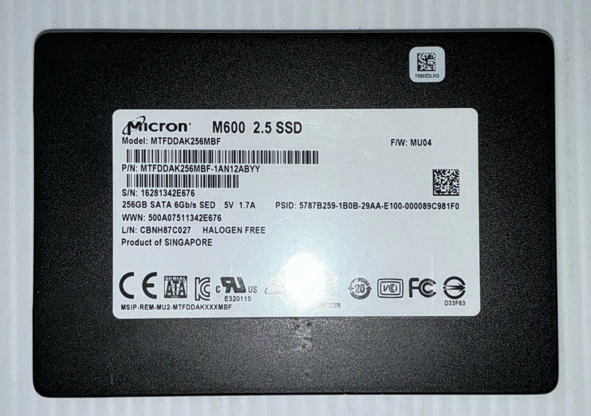 ③-W845-Micron SATA 256GB SSD 2.5 4点 Amazon.com: Micron RealSSD C400 256GB SATA 2.5 7mm SSD