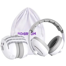 Baby Noise Protection Earmuffs, Adjustable Headband for 0-48 Months