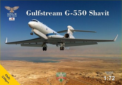 SVM-72018 Sova-M 1/72 Gulfstream G-550 'Shavit' (Izraeli Air Force)