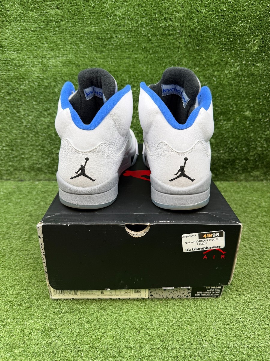 Size 8 - Air Jordan 5 Retro Stealth 2.0 | eBay