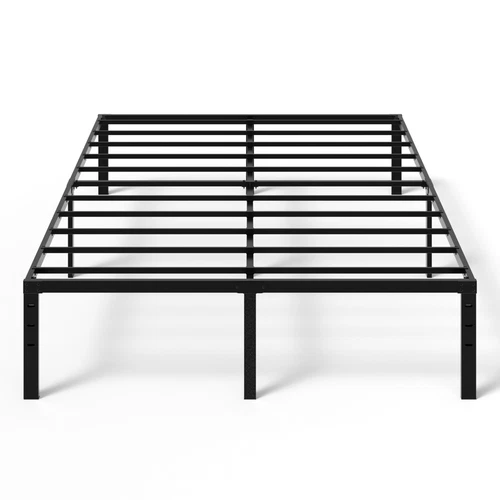 18inch Heavy Duty Sturdy Twin Full Queen King Size Metal Steel Slat Bed Frame