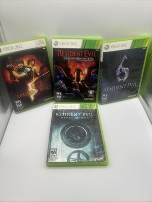 Resident Evil Video Game Lot of 4 (Xbox 360) (CIB) Tested Working