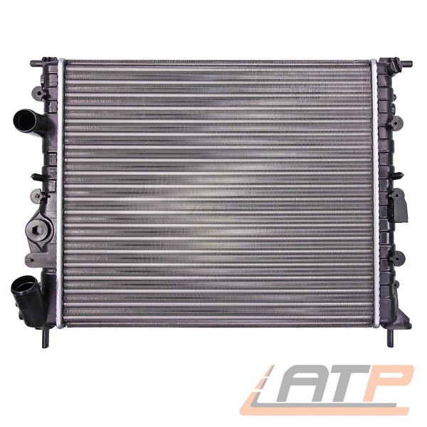WasserkÜHler KÜHler FÜR Renault Clio 2 1.2 1.4 1.6 + 16V 1.5 Dci 1.9 Dti BJ 98--image