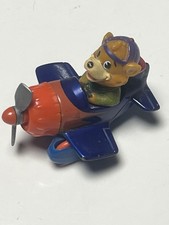 Disney Talespin Kit  s Racing Plane Bear Die Cast Airplane 1989 McDonald  s :T6