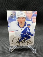 2025-26 Fleer Flair Rookie #164 JACOB QUILLAN Toronto Maple Leafs RC