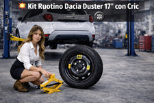 Ersatzrad 17" Dacia Duster Mit Wagenheber DOT2025