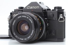 Near MINT Canon A-1 35mm Film Camera CANON FD 28mm f/2.8 S.C From JAPAN