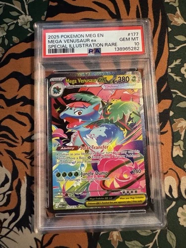 [PSA 10] Mega Venusaur ex 177/132 SIR Mega Evolution