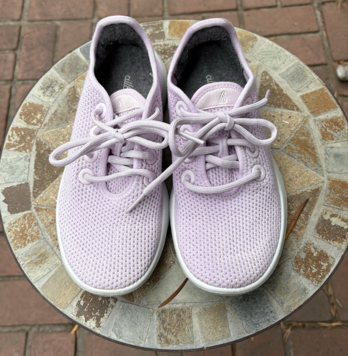 SAOLA Allbirds Runner Donna Albero Lilla (Suola Bianca) Taglia 6