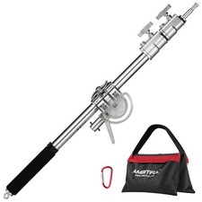 MF-01 Metal Heavy Stainless Cross Arm Steel Longest 232 cm Photo Studio Kit B...