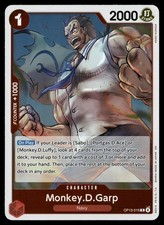 Monkey.D.Garp Foil R Carrying On His Will OP13-016 NM