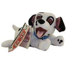 Disney Bean Bag Plush - LUCKY with Sound 101 Dalmatians  8 inch - Mint w/ Tag