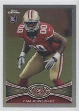 2012 Topps Chrome Refractor Cam Johnson #159 0z6