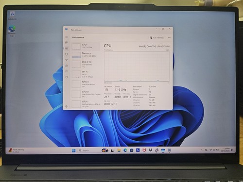 Lenovo Yoga Pro 9i 16" 3.2K Mini LED Intel Core Ultra 9 32GB RTX 4060 1TB SSD - Picture 3 of 20