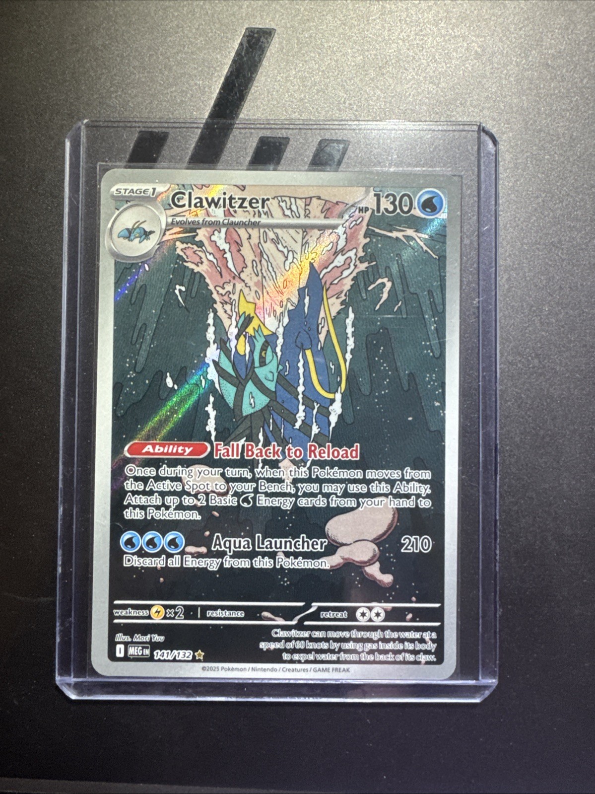 Clawitzer 141/132 Me01: Mega Evolution Holo