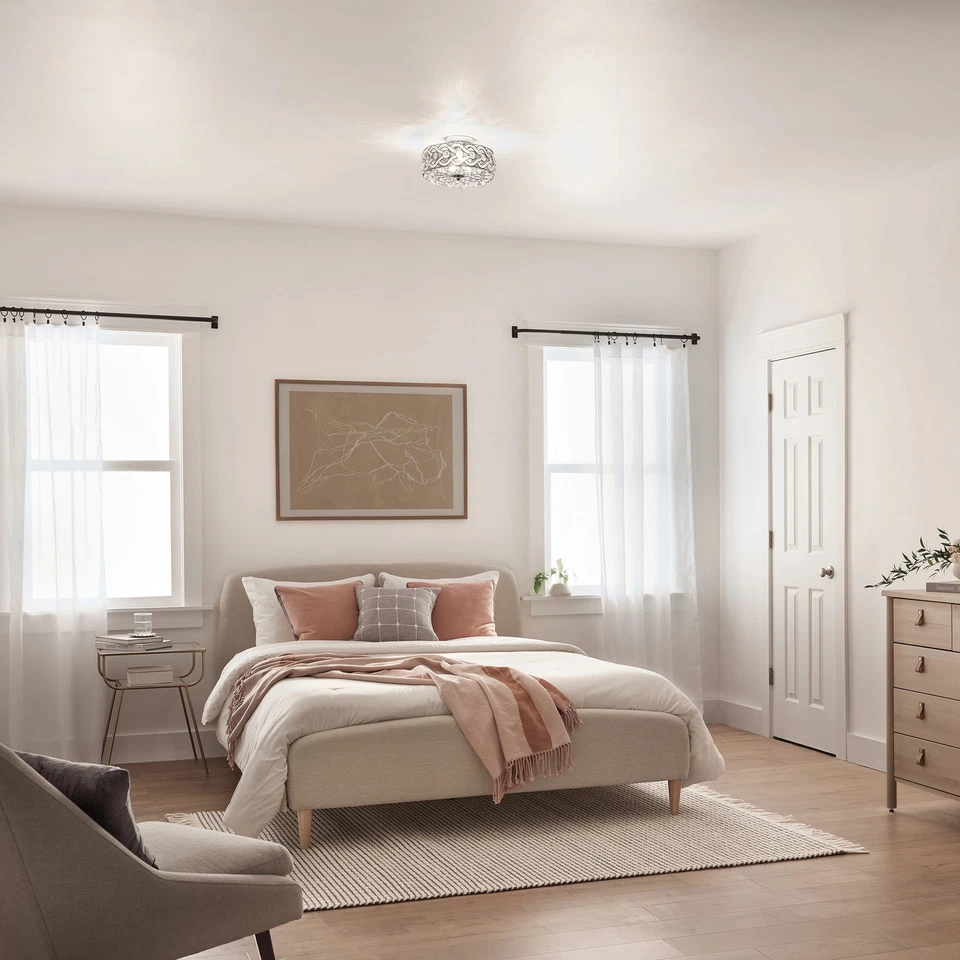 River of Goods Olivia Braided Metal and Crystal 11.5-inch Clear/Silver 11.5" x 1 - Image 2 of 4