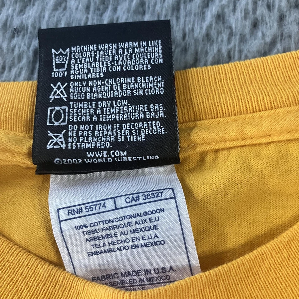 Camisa De Colección Rob Van Dam Para Hombres Grande WWE Lucha RVD 5 Estrellas Gráfico Años 2000 Foto 4 de 4