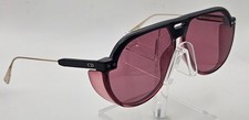 Christian Dior DiorClub3 3H2U1 Vintage Sunglasses Italy Pink Lenses 61 12 145 E1