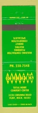 Matchbook Cover - Don Allen's Plumbing Heating Flint MI