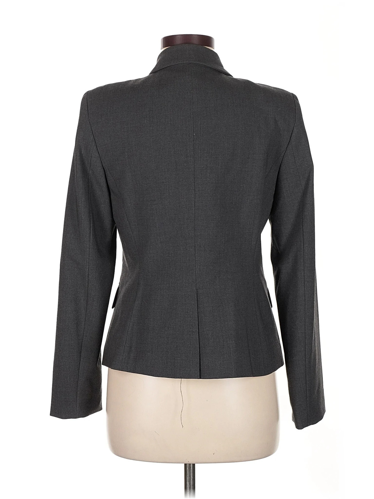 Calvin Klein Women Gray Blazer 6 thumbnail 2