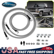 For Gm Chevy Transmission 6an 70 Transmission Fluid Oil Cooler Hose Line Kit