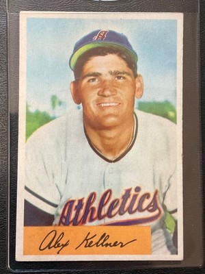 1954 Bowman #51 Alex Kellner Philadelphia Athletics! Gorgeous card!