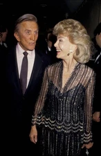 Kirk Douglas Anne Douglas during The American Academy of Dramatic - Old Photo 1