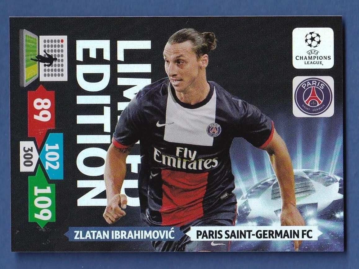 Zlatan Ibrahimovic trading card