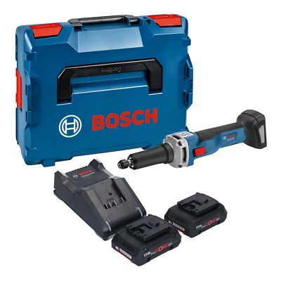 Bosch GGS 18V-23 LC Professional Geradschleifer 18 V + 2x Akku 4,0 Ah + Lader