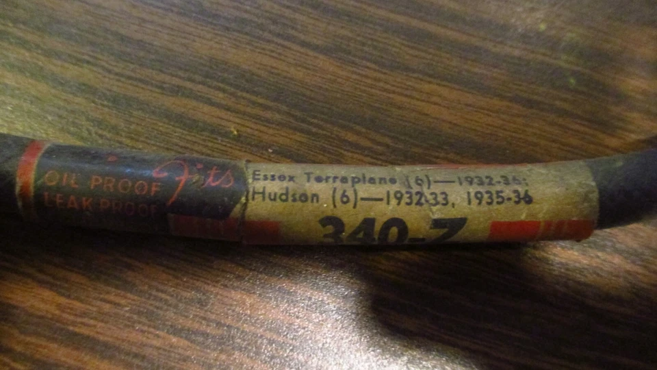 Terraplane Essex 1932-36, Hudson 1932-33, línea de combustible 35-36 de colección NOS Foto 4 de 4
