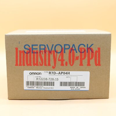 Servomoteur Omron R7D-AP04H Neuf En Boîte - Livraison Rapide, Référence R7DAP04H, Fabriqué Au Japon