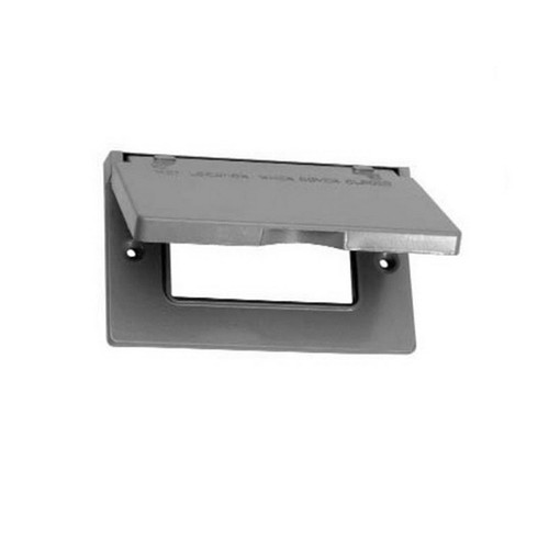 BELL OUTDOOR WEATHERPROOF BOX DECORA GFCI COVER 1 (VERTICAL HORIZONTAL