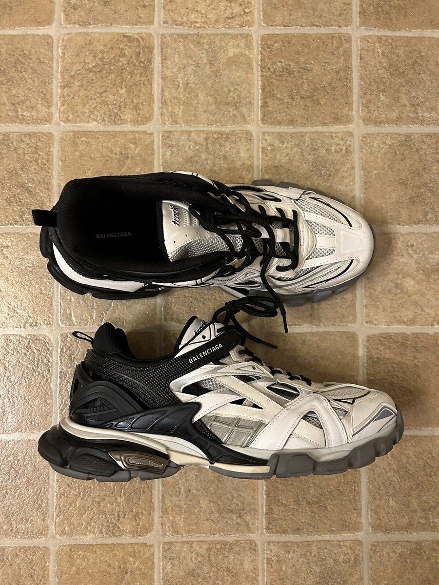 Balenciaga Track.2 Trainer Black White (size 46) | eBay Balenciaga Track.2 Trainer Black White (size 46) | eBay
