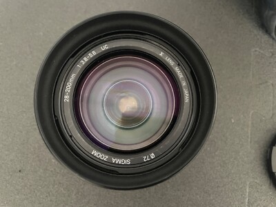 NEW* Sigma 28-200mm camera lens + Bonus Bag! | eBay
