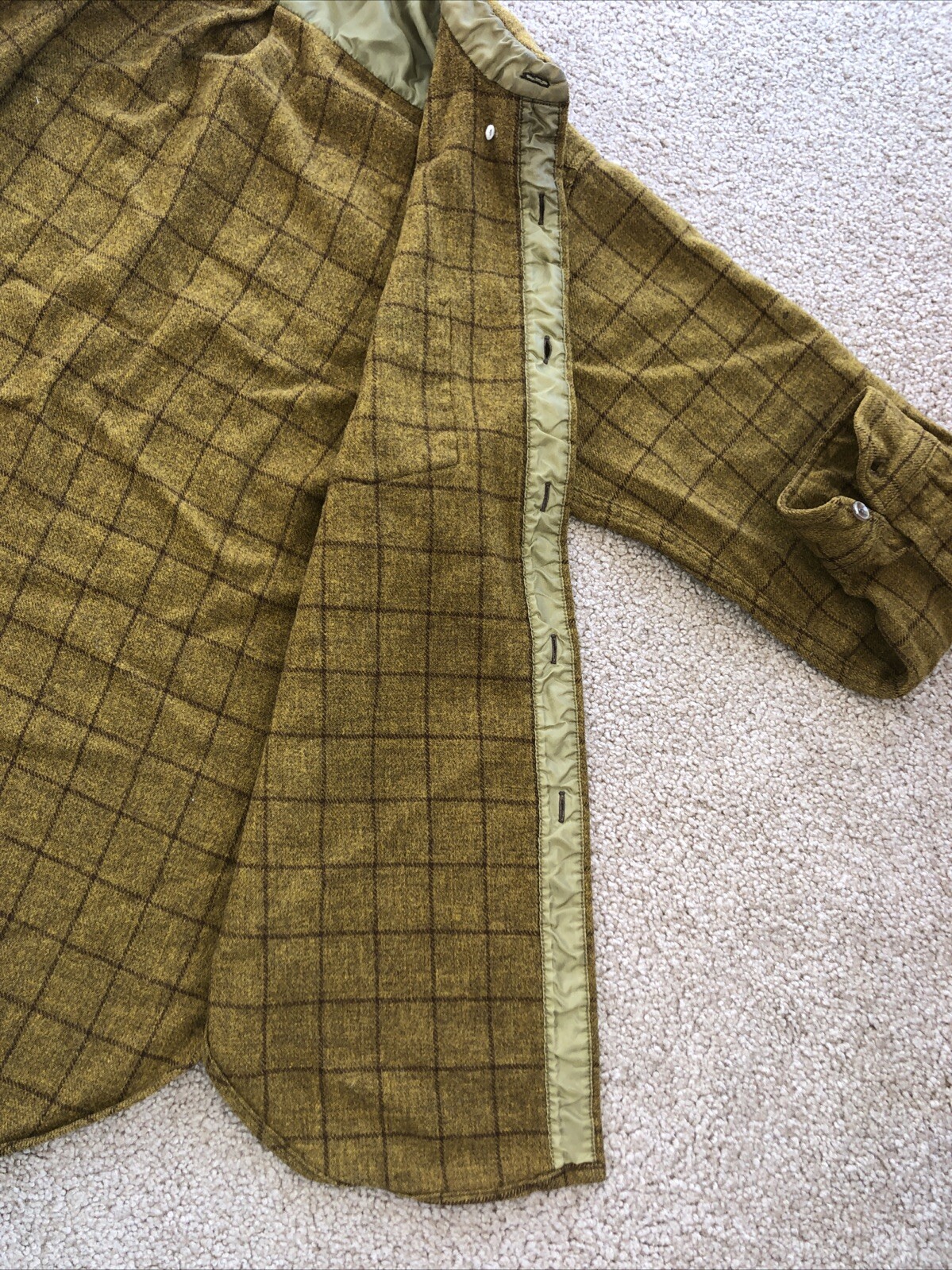 Pendleton Pure Virgin Wool Button Shirt Medium Mu… - image 10