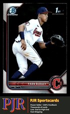 2022 Bowman #BCP-39 Fran Alduey Cleveland Guardians  Chrome Prospects