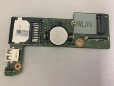 LOT 2 Dell Inspiron 13 7347 7348 7352 USB SD Card Reader IO Circuit Board R6NGM 