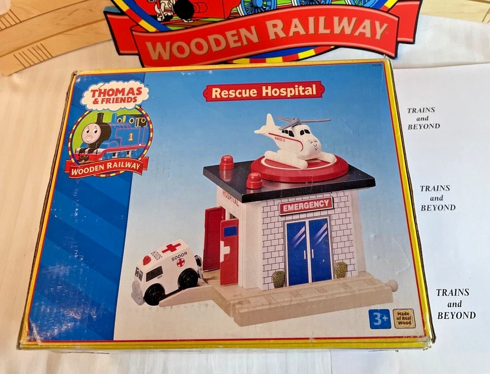 Rescue Hospital LC99349 Thomas & Friends Wooden Railway by Learning Curve - NIB - Image 2 of 4