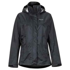 Marmot Women's Full Zip PreCip Eco Rain Jacket - Size Medium  Black 001