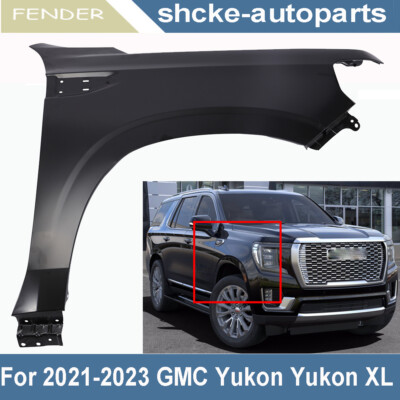 Fender For 2021-2024 GMC Yukon Front Passenger Side Primed Steel 84384209